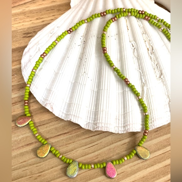 Fairy Tears Beaded Necklace - Picture 2 of 7